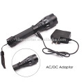 Q5 /5W-1200 Lumens, Rechargeable Tactical LED Torch